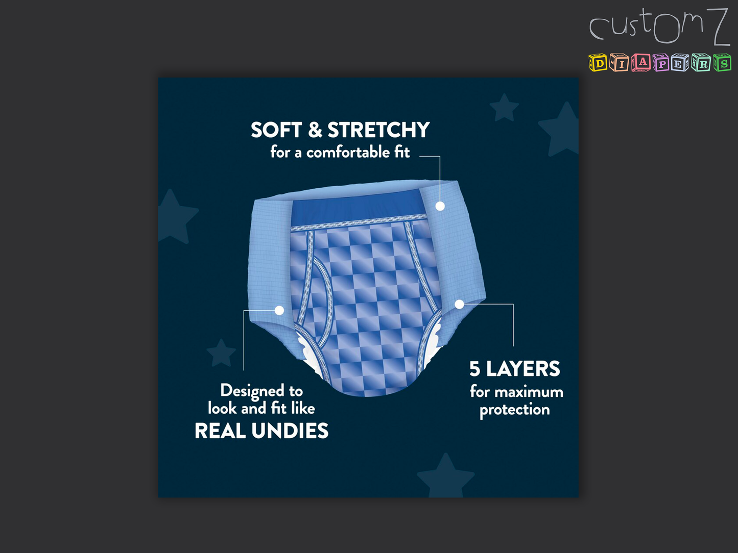 Boys UK Huggies DryNites Pyjama Pants 13+ Years - 9 Pack