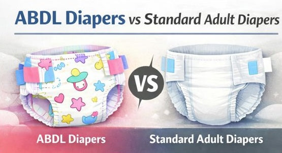 ABDL Diapers vs Standard Adult Diapers: What’s the Difference?