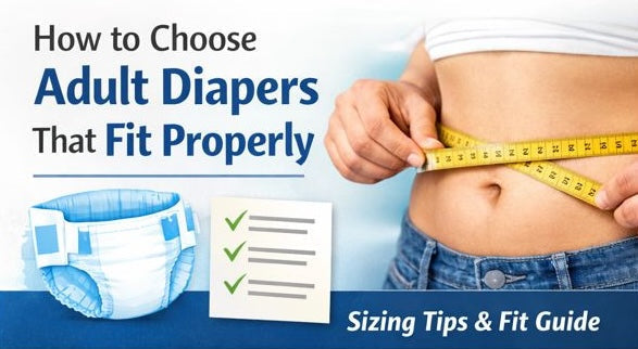 How to Choose Adult Diapers That Fit Properly