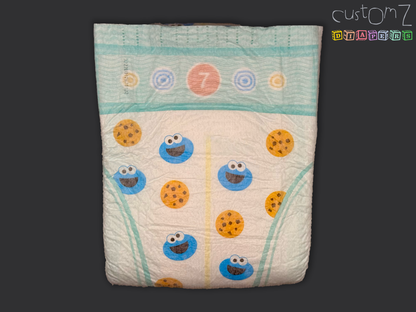 CustomZ Cookie Muncher ABDL Adult Baby Diaper Nappy - 1 x Nappy