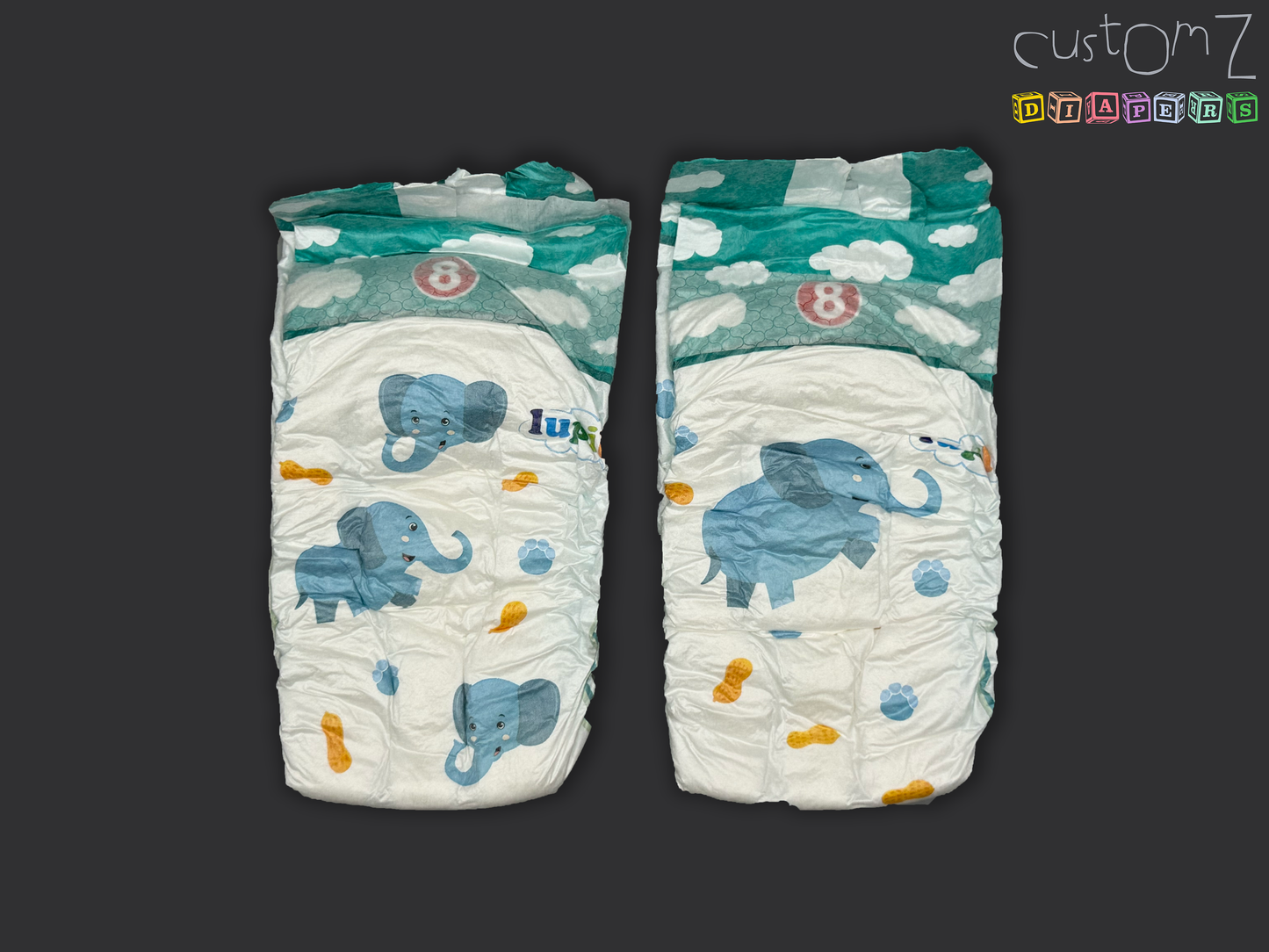 UK Lidl Lupilu Size 8 Soft & Dry Nappies Diaper - Pack of 18