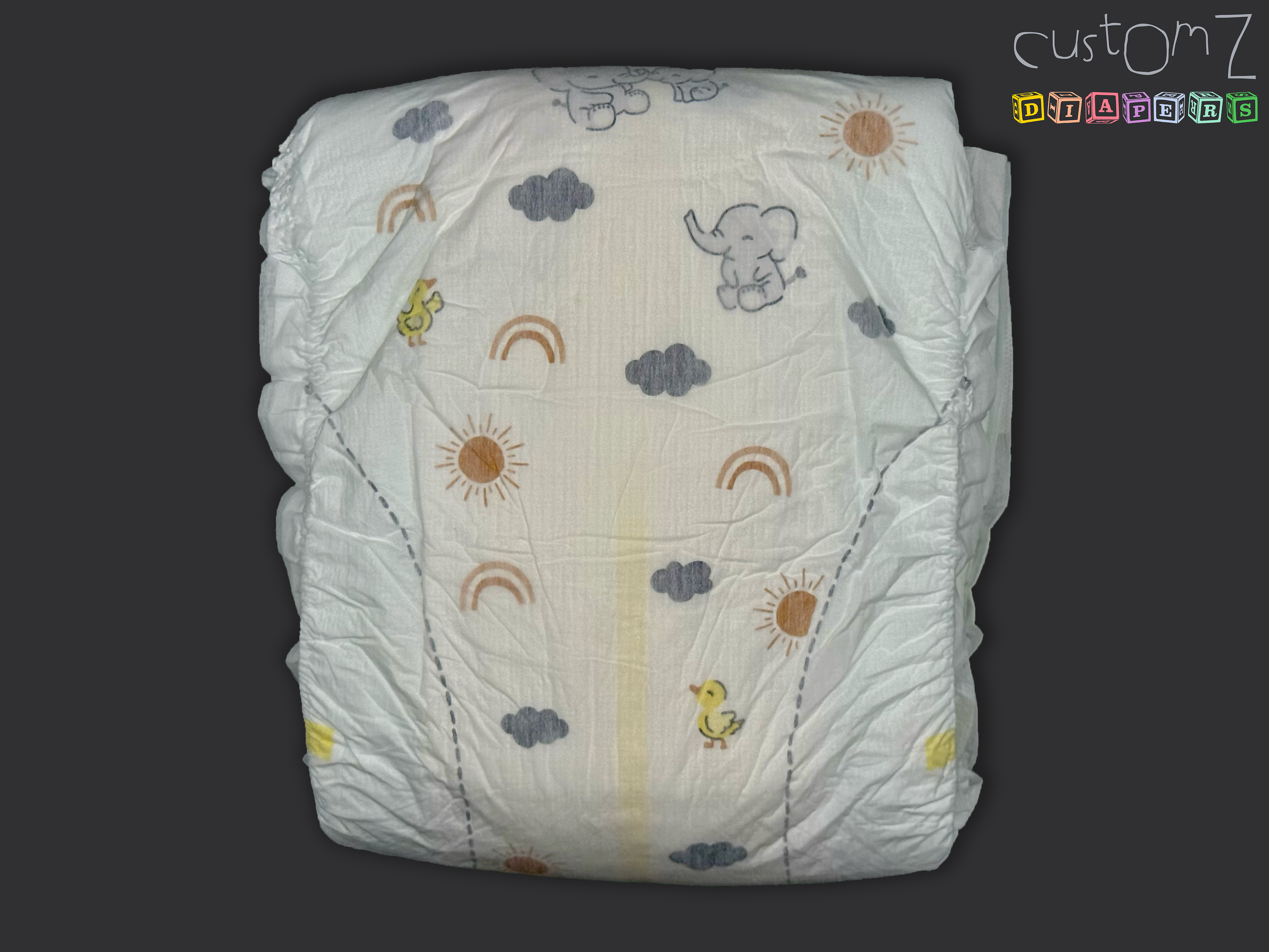 CustomZ Nelly Kisses ABDL Adult Baby Diaper Nappy - 1 x Nappy – CustomZ ...