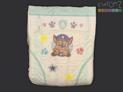 CustomZ Police Pup ABDL Adult Baby Diaper Nappy - 1 x Nappy