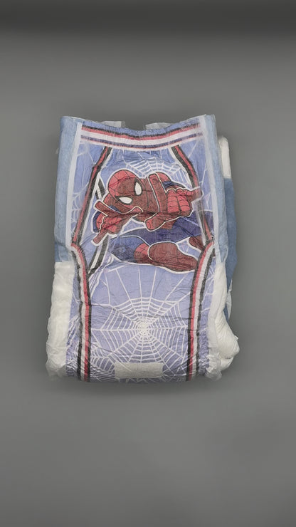 CustomZ Super Spidey ABDL Adult Baby Diaper Nappy - 1 x Nappy