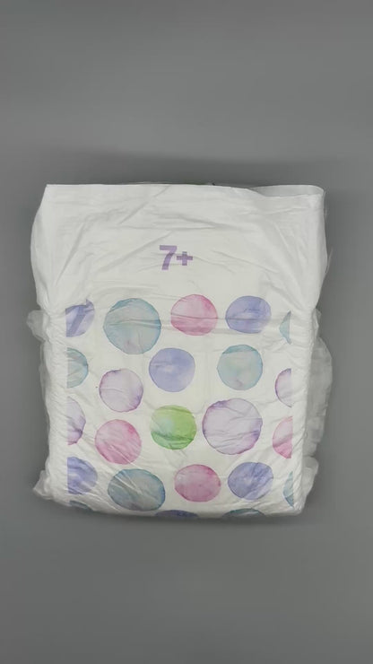 CustomZ Bubbles ABDL Adult Baby Diaper Nappy - 1 x Nappy