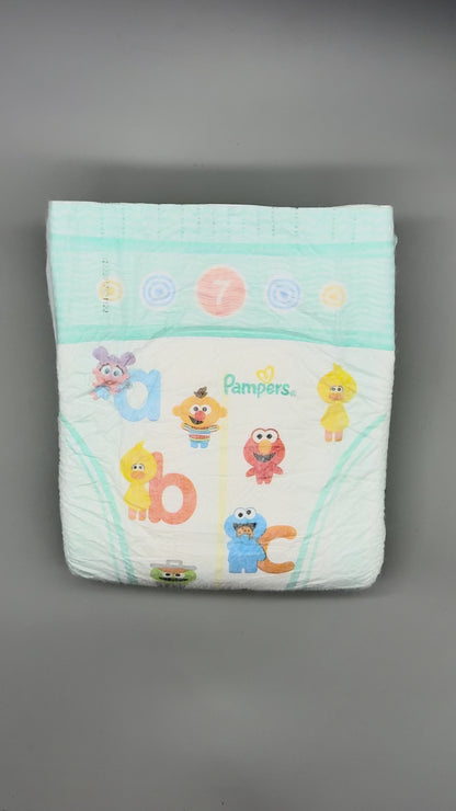 CustomZ Little Monsters ABDL Adult Baby Diaper Nappy - 1 x Nappy