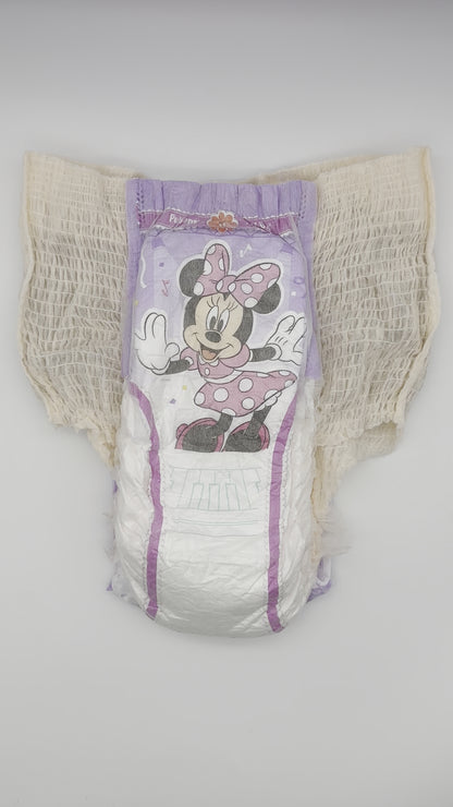 CustomZ Miss Mouse ABDL Adult Baby Pull Up Diaper - 1 x Pull Up Nappy