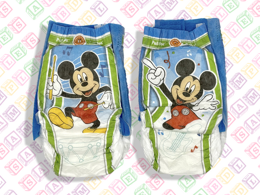 Huggies Pull-Ups Potty Training Pants for Boys - Mickey Mouse Nappy Diaper - Size 5T - 6T - Single Sample